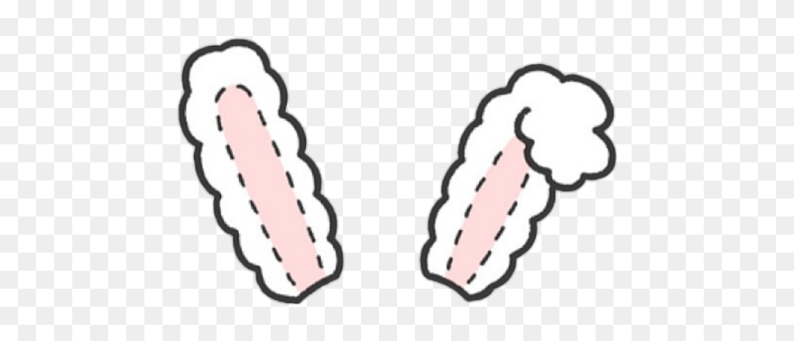 #bunny #ears #soft #animal #animals #cute #soft #messy Clipart