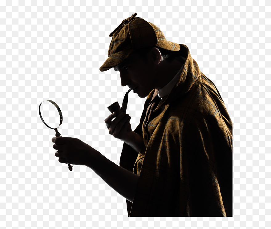 Detective Sherlock Holmes Transparent Background - Sherlock Holmes Png Clipart