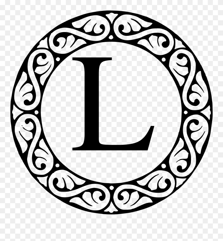 Letter J Monogram Clipart - Png Download