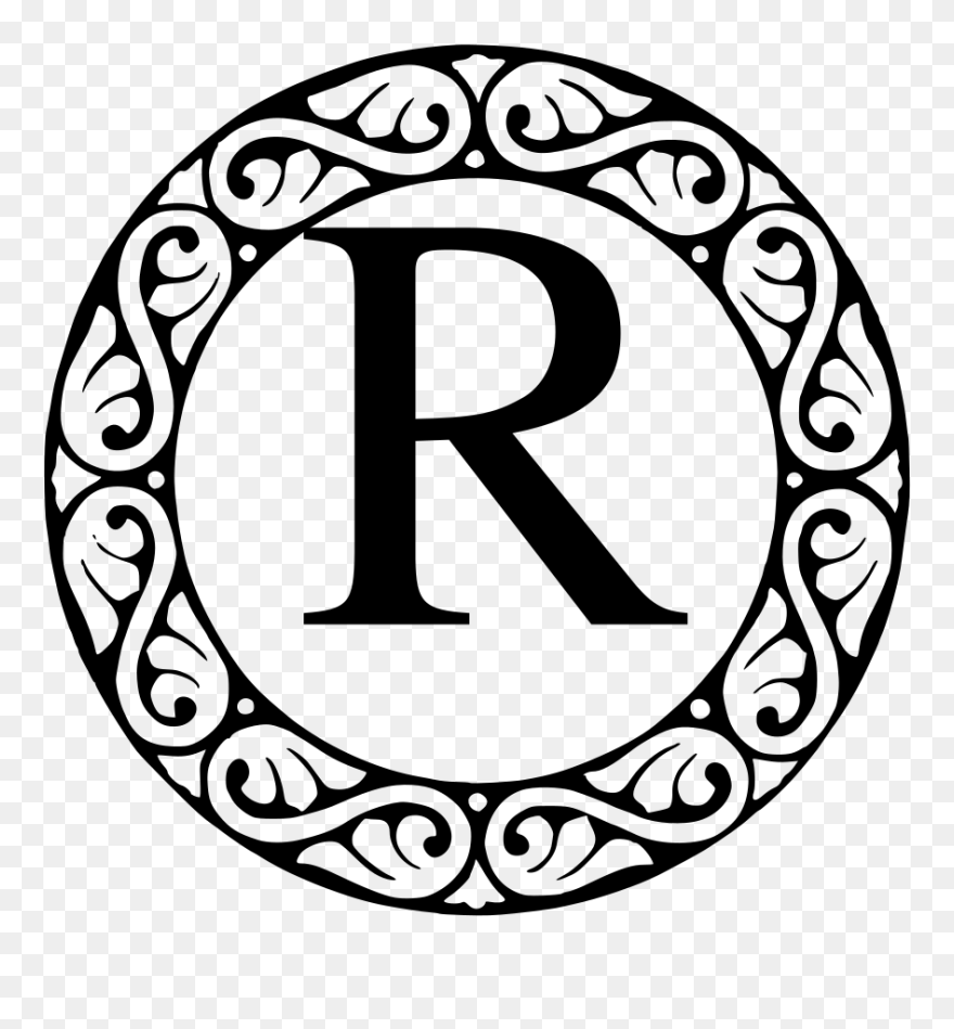 Clipart Monogram C Letter Free - Png Download