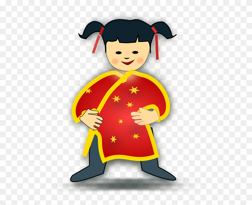 Baby, Icon, Boy, Girl, Kids, Chinese, China, Children - Chinese People Clipart Png Transparent Png