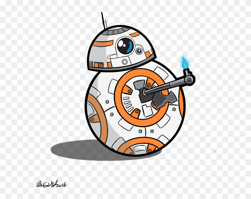 Bb-8 Thumb Signal Drawing Clip Art - Cartoon Bb8 Thumbs Up - Png Download