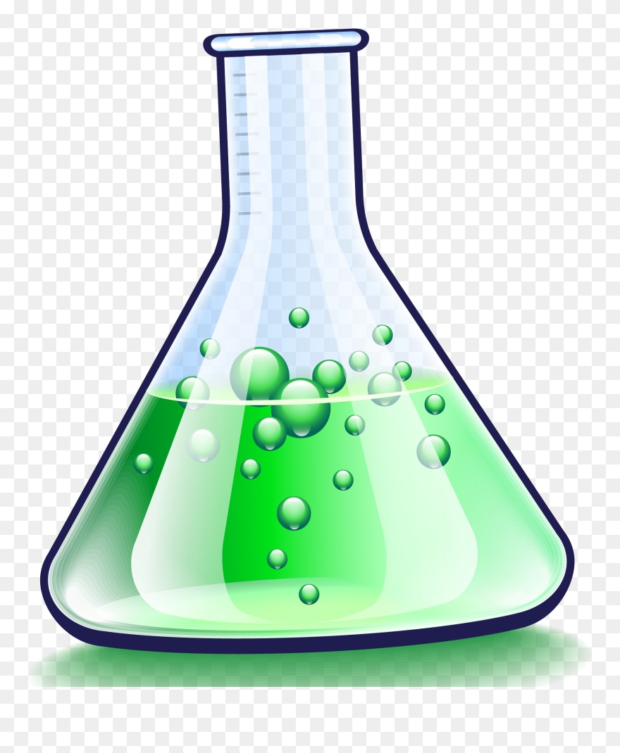 Euclidean Vector Laboratory Flask Bottle Science - Erlenmeyer Flask Clipart - Png Download