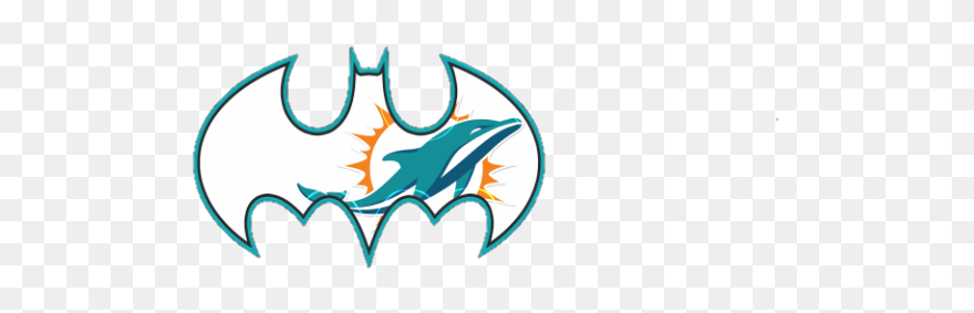 #batman #miamidolphins - Miami Dolphins Clipart