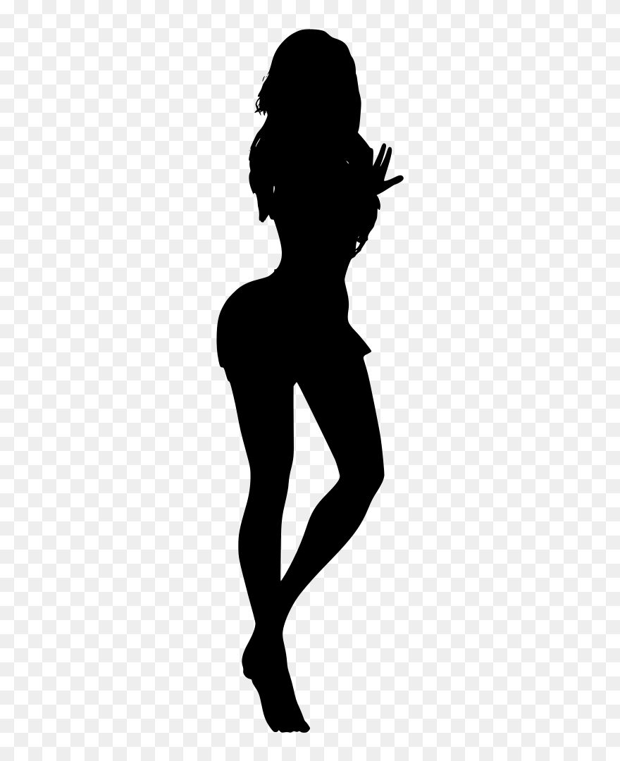 Silueta De Mujer Sexy Png Clipart