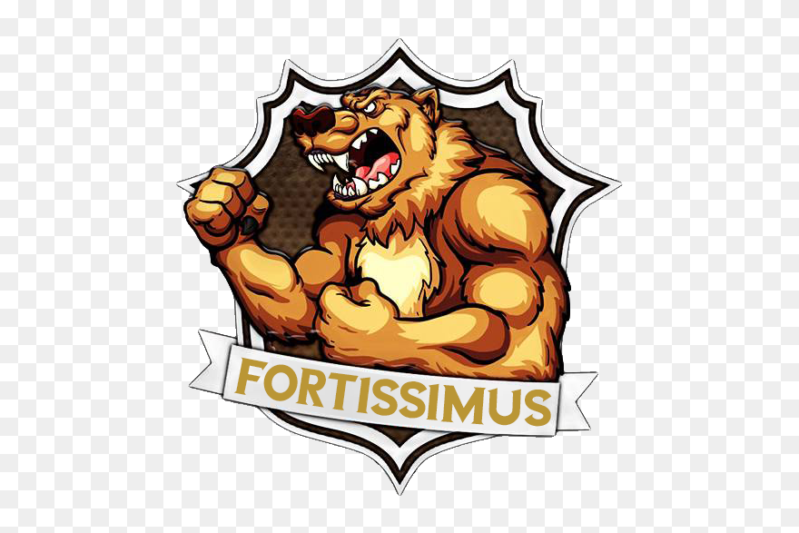 Fortissimus - Gamer Clan Logo Templates Photoshop Clipart