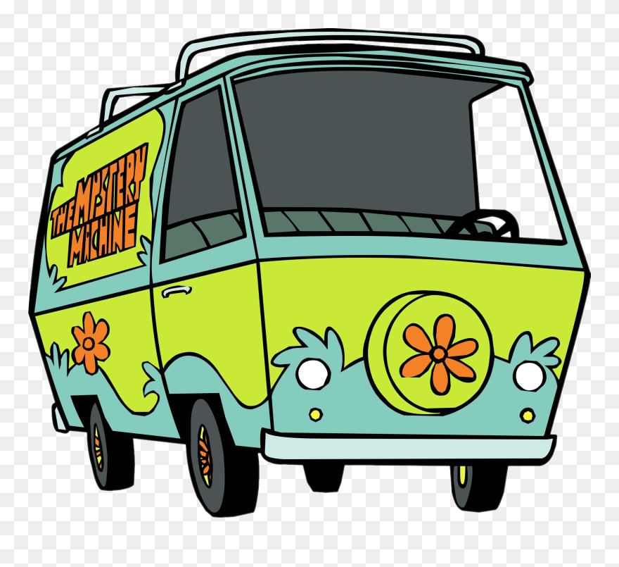 The Mystery Machine Transparent Png - Scooby Doo Mystery Machine Clipart