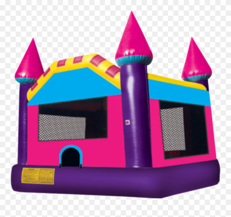 Bounce House Water Slide Clip Art - Dream Castle Bounce House - Png Download
