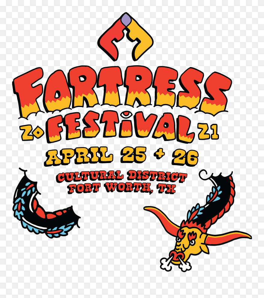 Fortress Festival April 25 And 26, 2021 Cultural District Clipart
