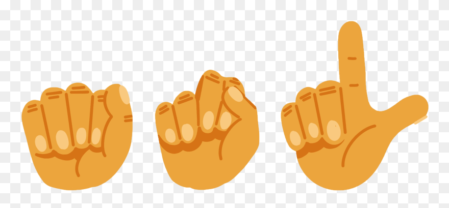 American Sign Language Sign Transparent Clipart
