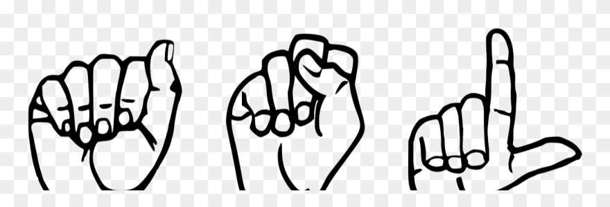 American Sign Language Clipart