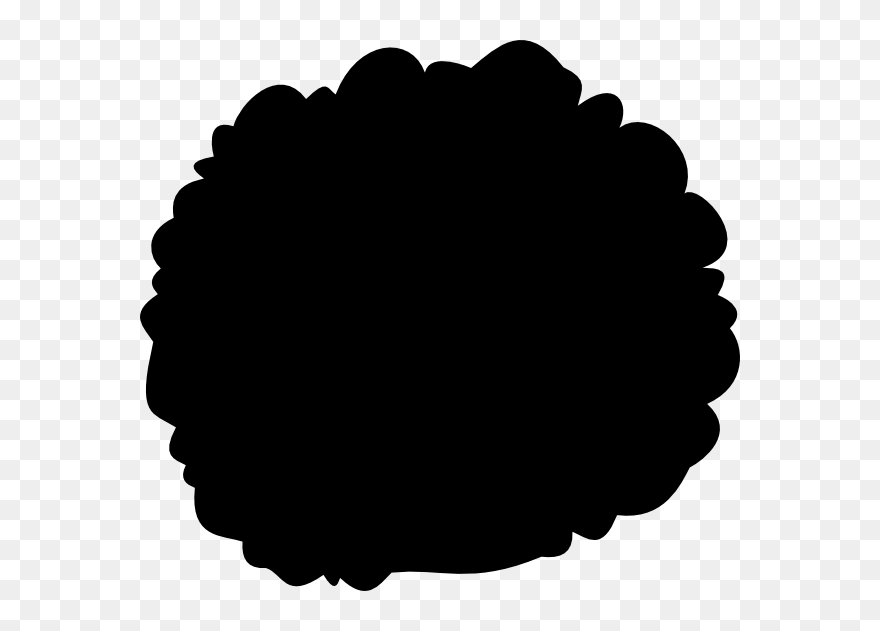 Afro-textured Hair Wig Clip Art - Clipart Of Afro Hair - Png Download