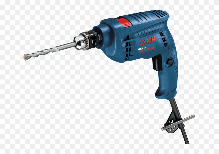 Transparent Power Tools Clipart - Bosch Gsb 10re - Png Download