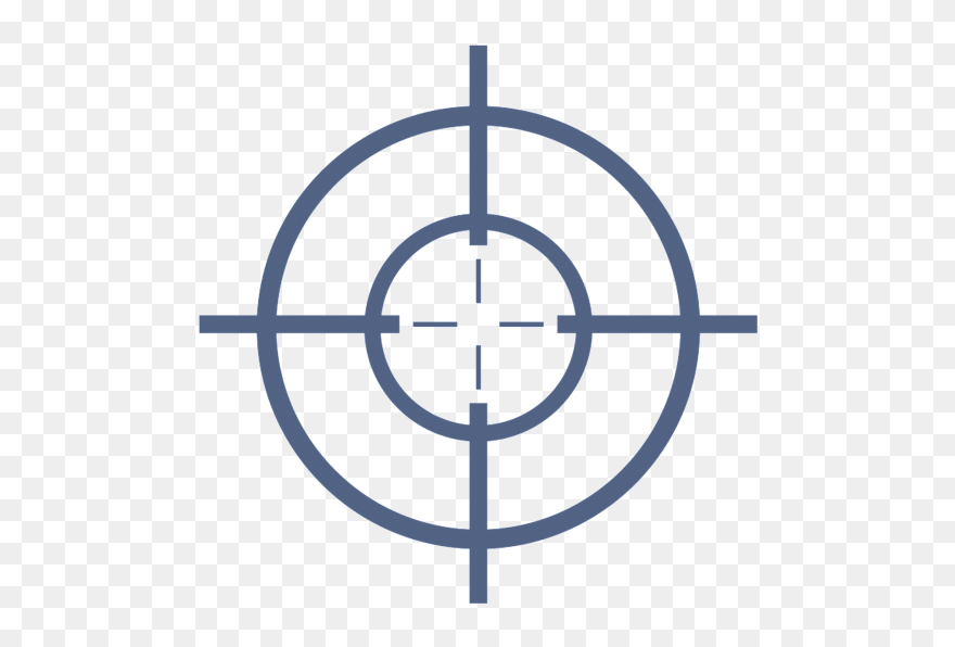 Vector Graphics Clip Art Royalty-free Reticle Illustration - Png Download