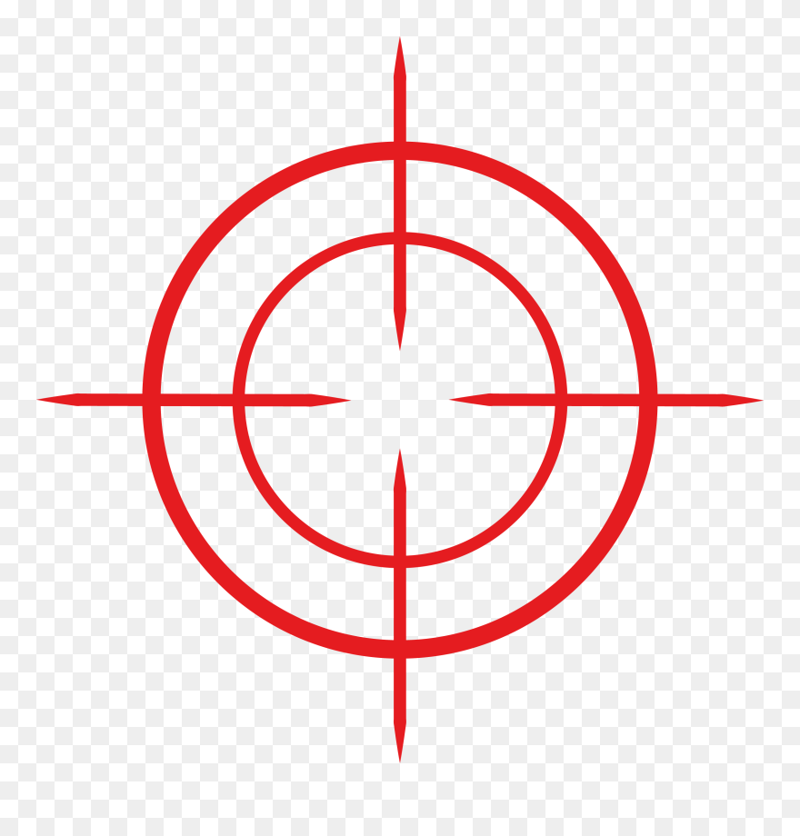 Reticle Png Page - Transparent Crosshairs Clipart