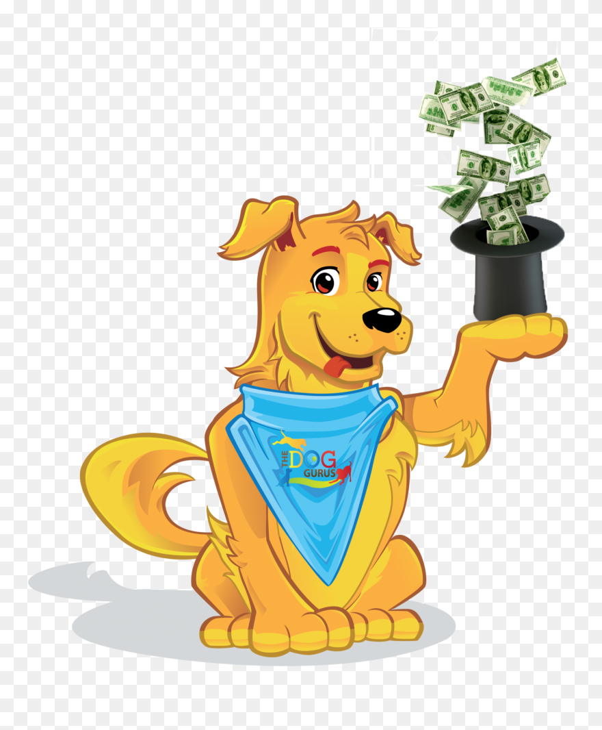 Make More Money By Knowing Your Numbers - Dog Money Clip Art - Png Download