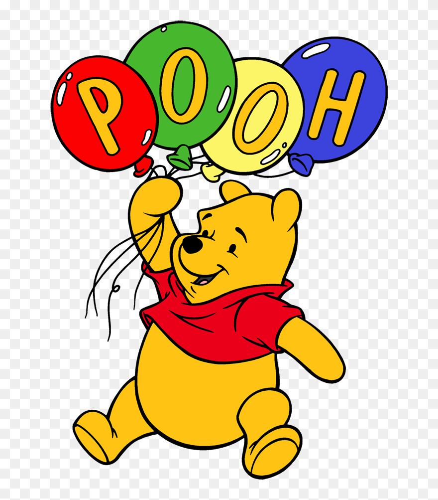 Winnie The Pooh Clipart - Winnie The Pooh Colouring Pages For Kids - Png Download