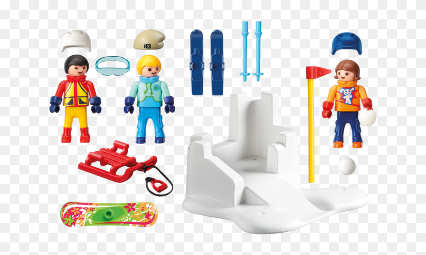 Playmobil Ski 9283 Clipart