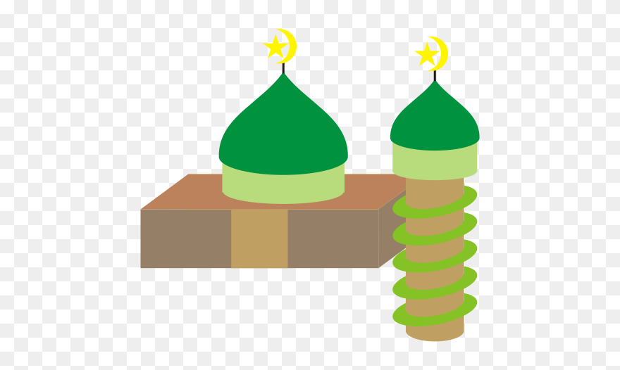 Simple Mosque Vector Graphics - Simple Logo Vector Gambar Masjid Clipart