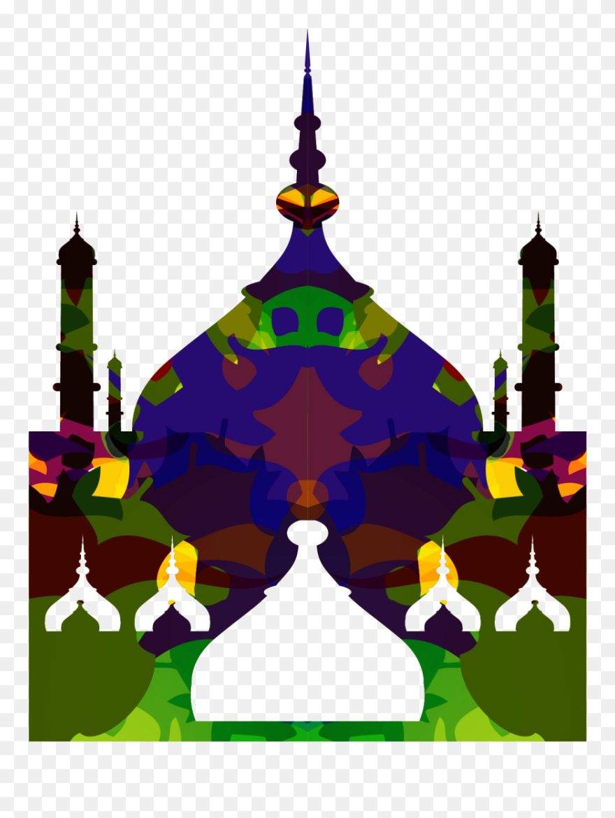Ramadan Eid Al-fitr Mosque Clip Art - Ramadan Arabic Calligraphy - Png Download