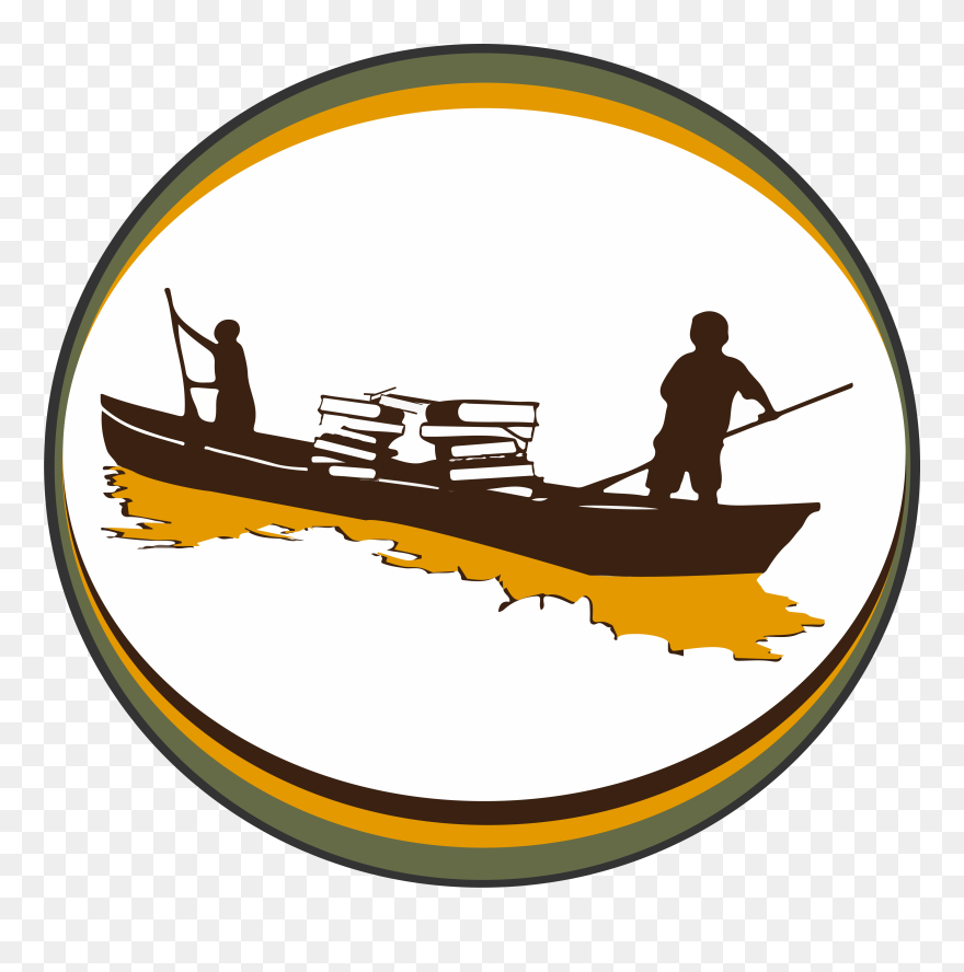 Des Livres Sur Les Pirogues - Logo Pirogue Clipart