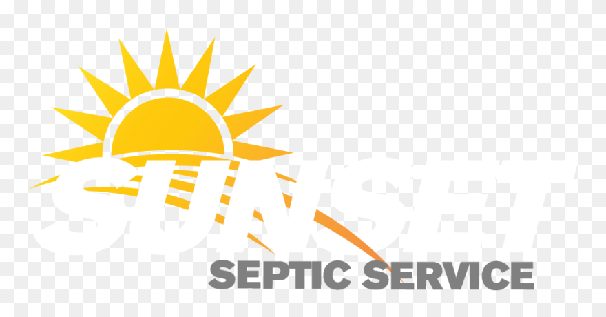 Sunset Septic Logo - Graphic Design Clipart