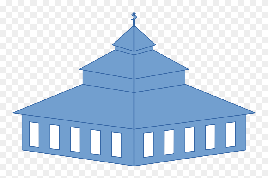 Clasic Masjid - Logo Musholla Masjid Vector Clipart