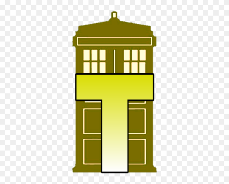 #tardis #yellowtardis - Doctor Who Tardis Sticker Clipart
