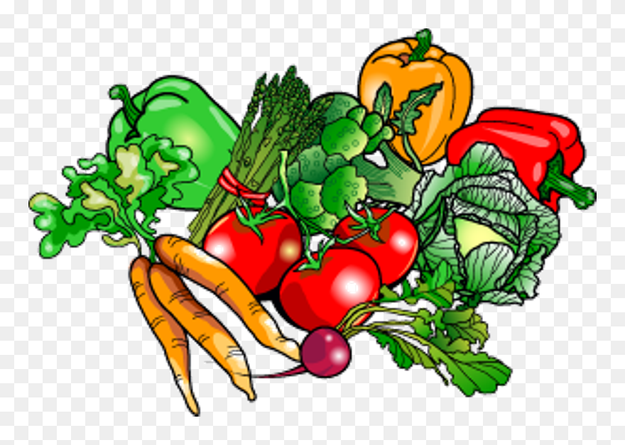 Vegetables Clipart No Background - Png Download