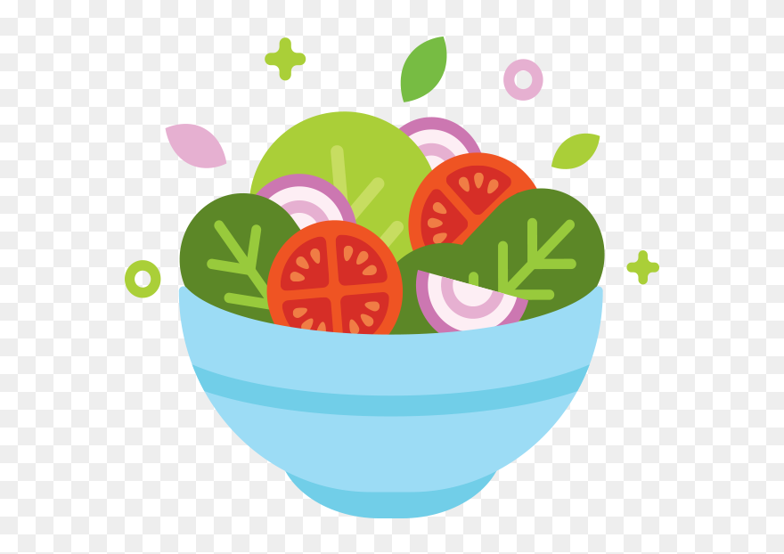 Salad Illustration Clipart