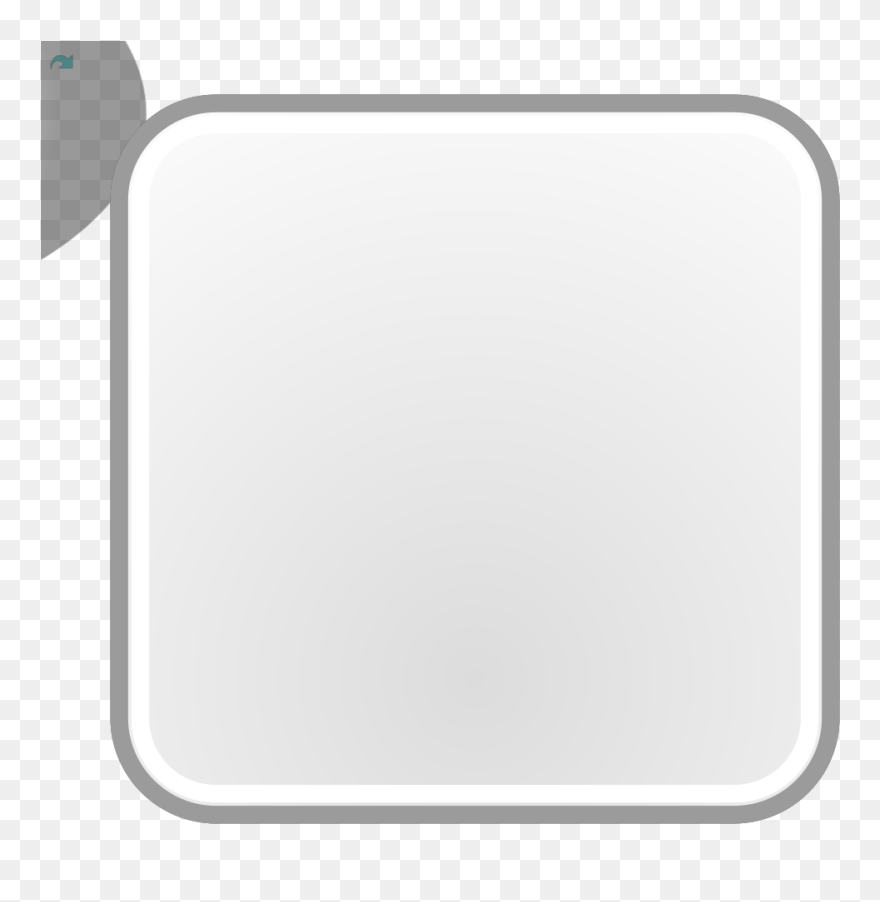 Down Arrow Button Svg Clip Arts - Platter - Png Download