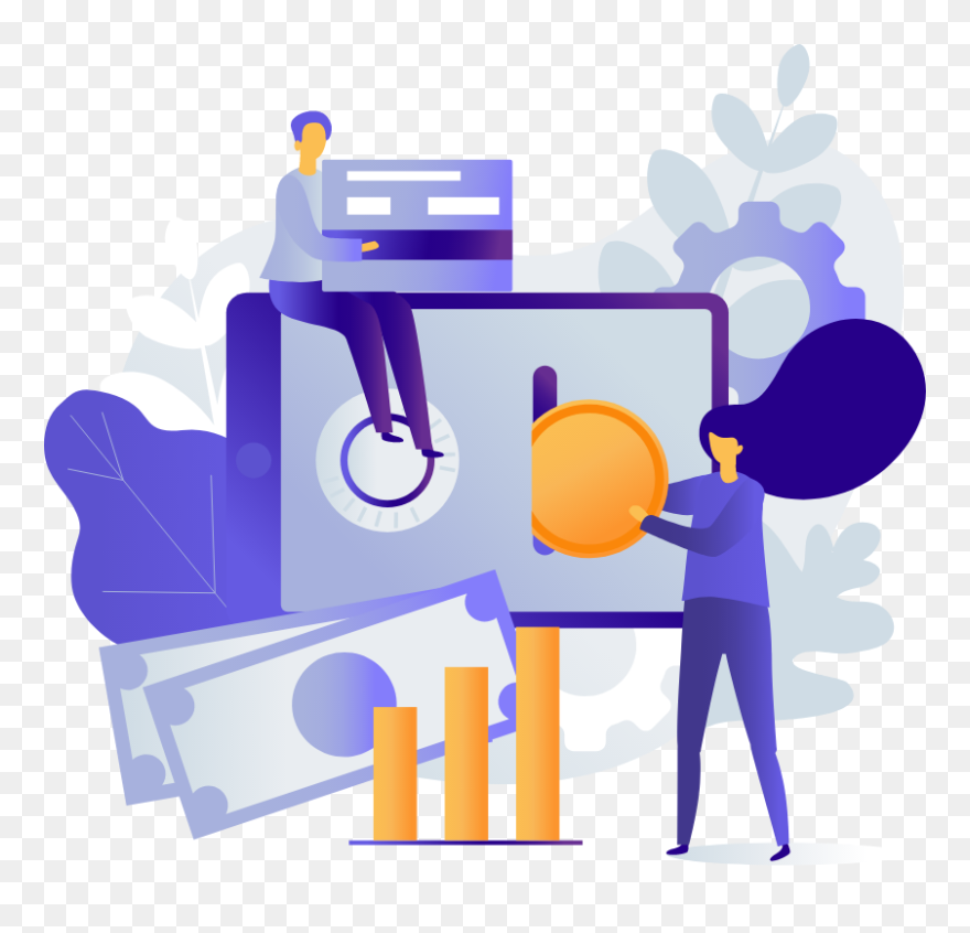 Portada Cómo Ganar Dinero Con Apps - Digital Payment Clipart