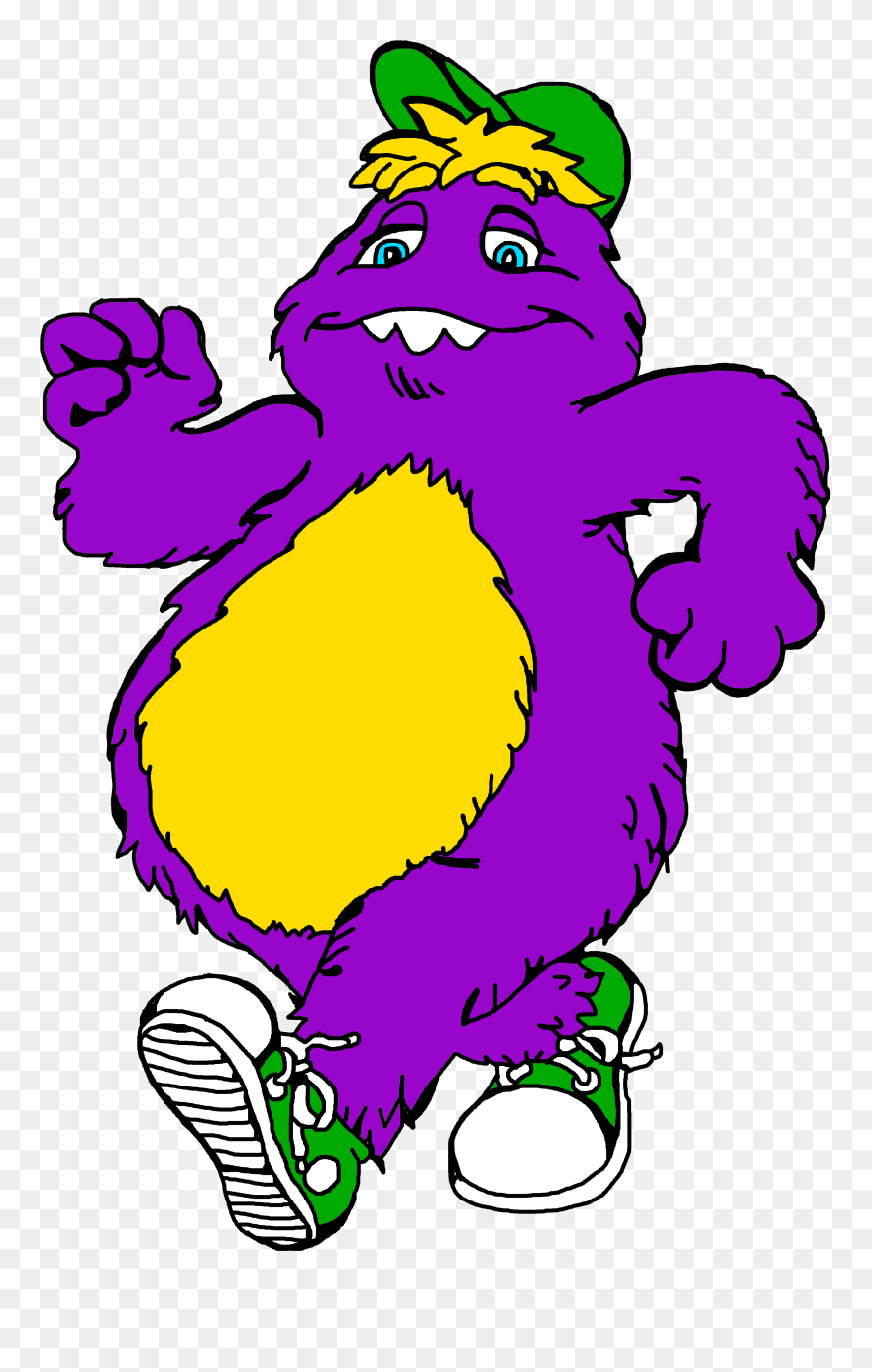 Cheese Wiki - Purple Monster From Chuck E Cheese Clipart