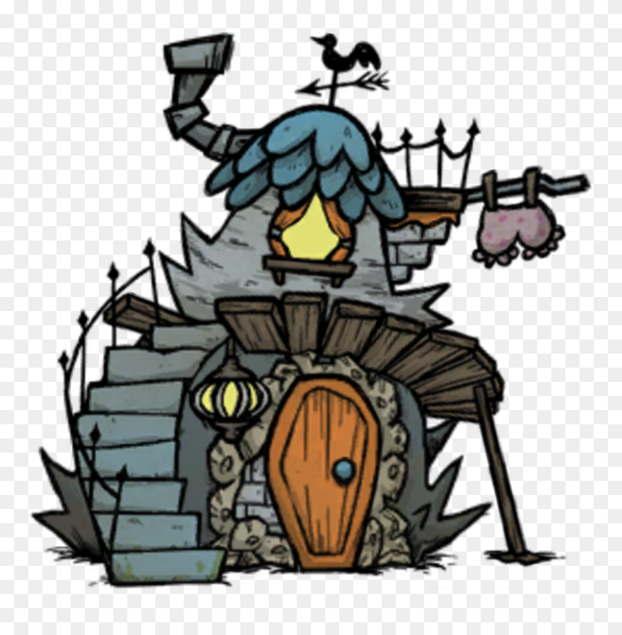 T Starve Together Icon - Dont Starve Together Pearl's House Clipart