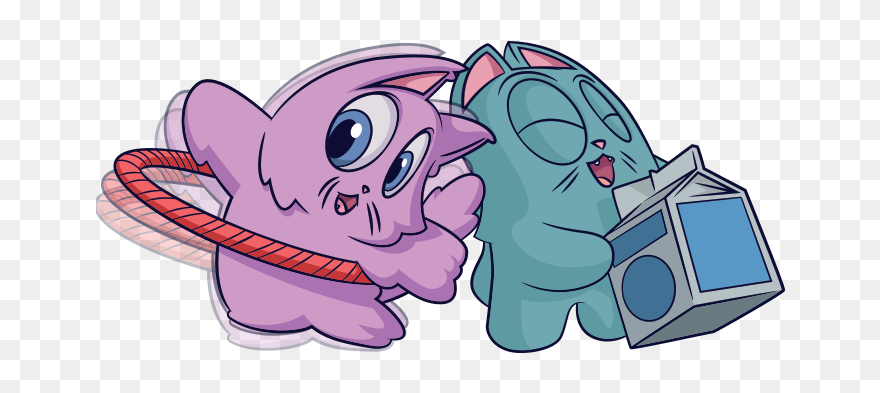 Who"z Hidin Inside - Lost Kitties Hasbro Itty Bitty Clipart