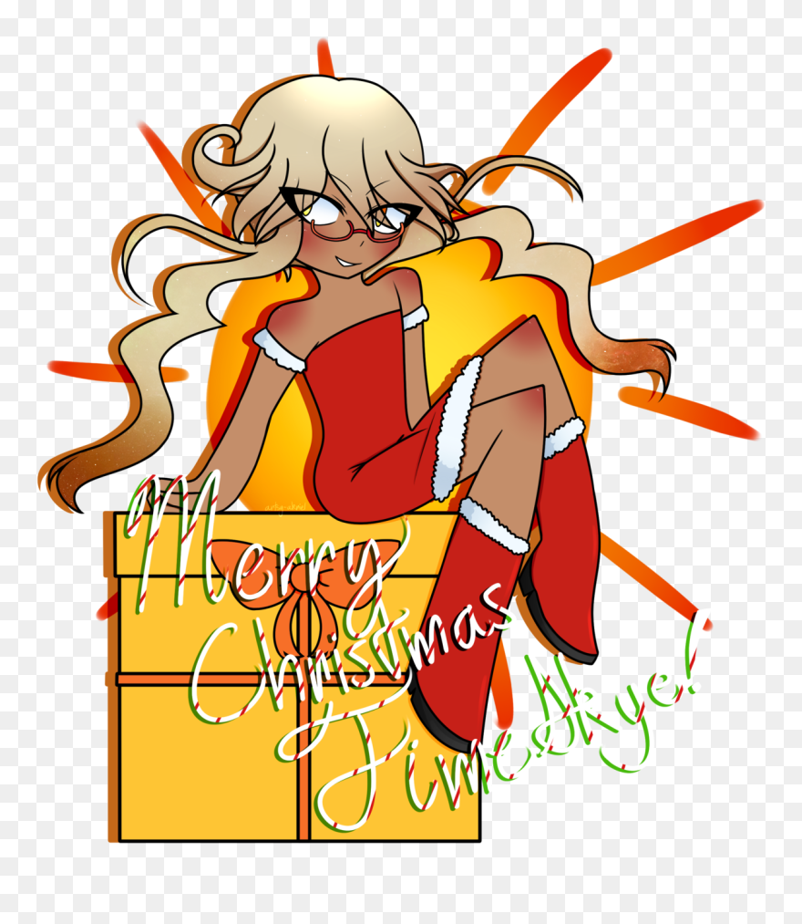 Transparent Christmas Secret Santa Clipart - Cartoon - Png Download