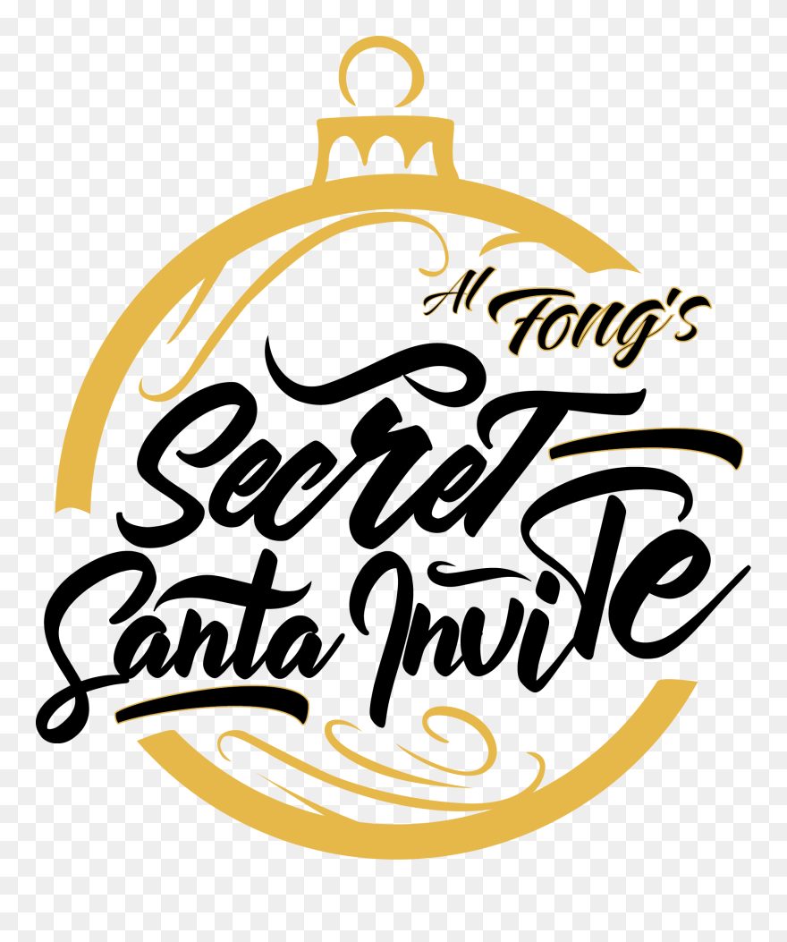 Secret Santa 2019 Logo Png Clipart