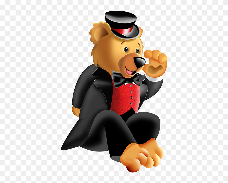 Sirfunbearannounce3 - Cartoon Clipart