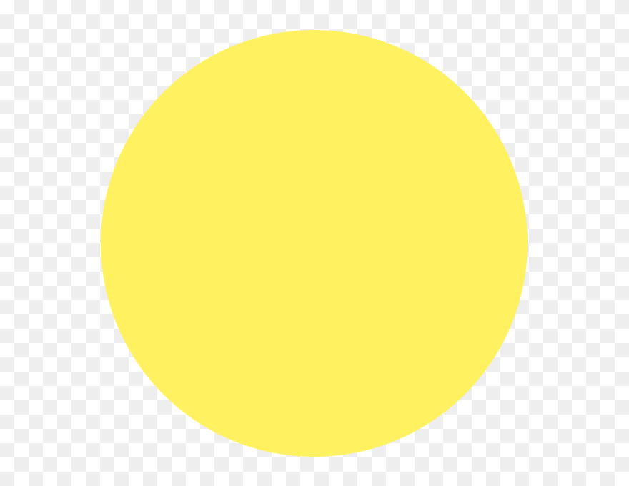 Transparent Clipart Ampel Gelb - Circle - Png Download