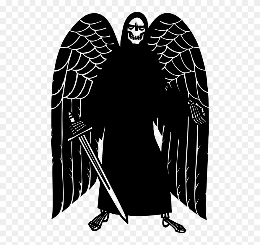 Azrael Angel Of Death Drawings Clipart