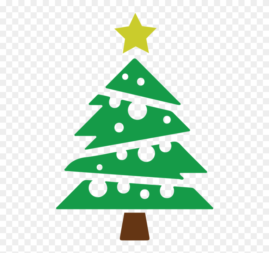 Christmas Tree Clip Art - Xmas Tree Vector Png Transparent Png