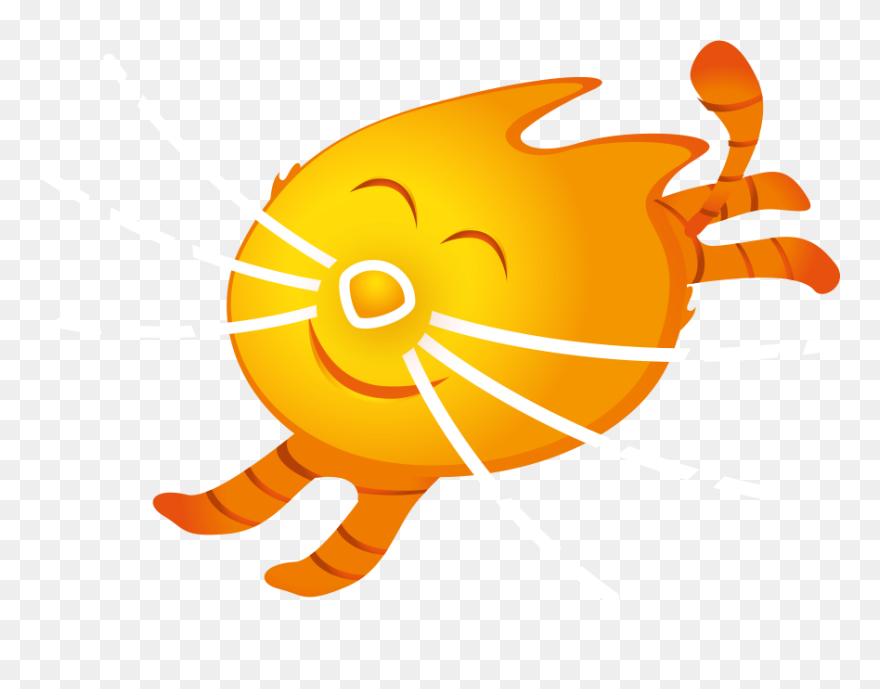 Eeris Sprinkler Cat - Smiley Clipart