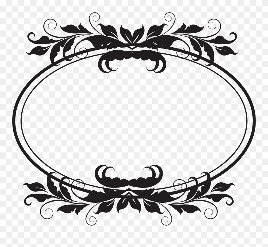 Manicure Clipart Black And White - Wedding Art And Design - Png Download