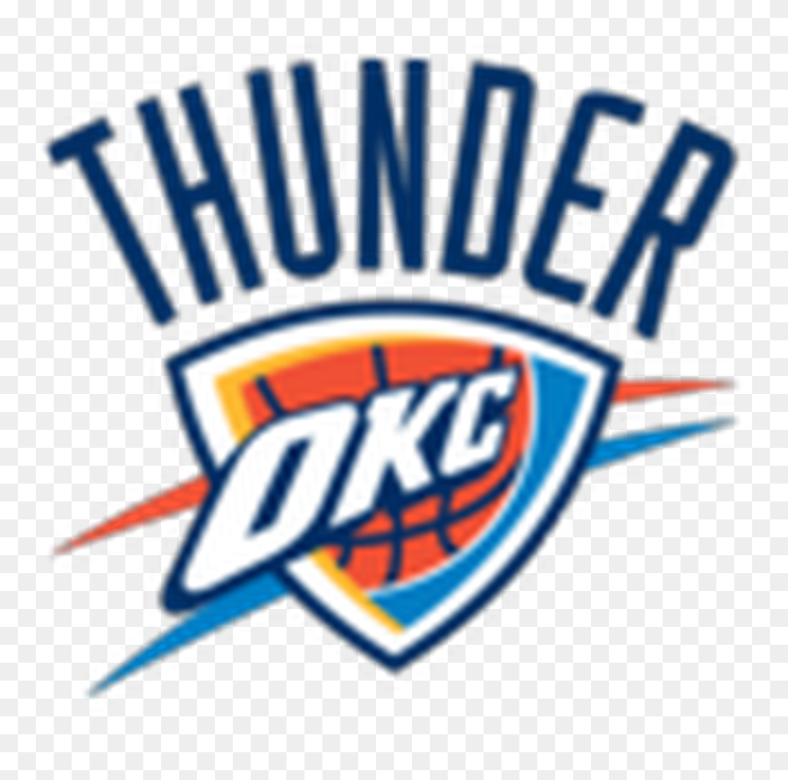 Warriors Vs Thunder Playoff - Oklahoma City Thunder Logo Png Clipart