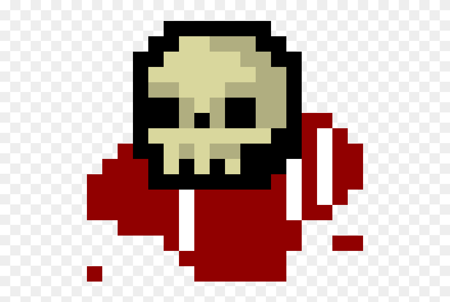 Pixel Skull Clipart