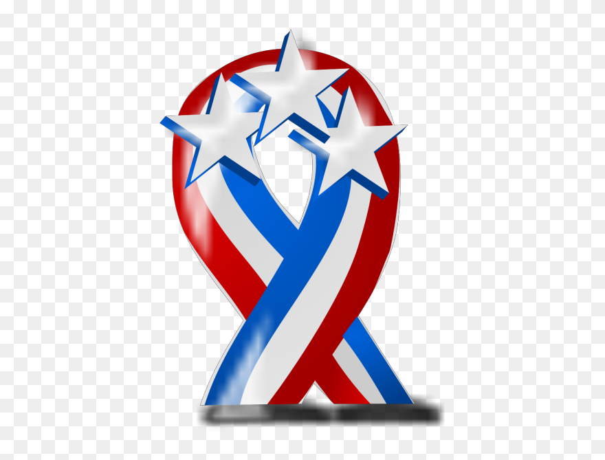 Independence Day Ribbon Png Icons - Memorial Day Logo Transparent Background Clip Art
