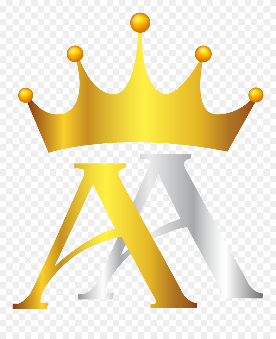 Aa Nails & Spa Logo - Aa Crown Logo Clipart