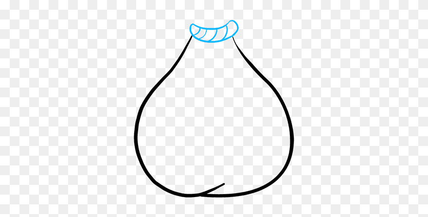 How To Draw Cartoon Money - Line Art Clipart