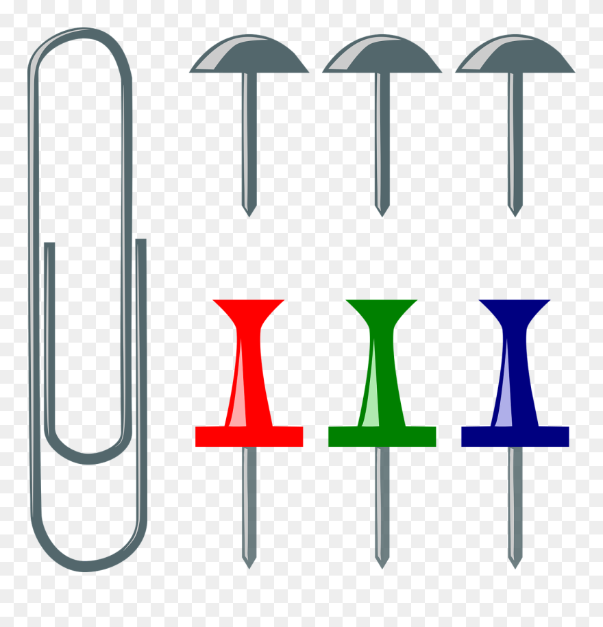 Office,binder,drawing Pin,office Supplies,tacks,pin,pin - Jarum Mading Png Clipart
