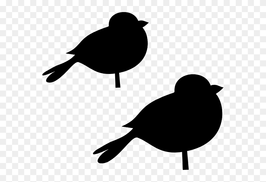 Bird Clip Art - Dibujo Pájaro Rojo - Png Download